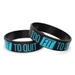 Sportowa opaska silikonowa