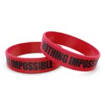 Sportowa opaska silikonowa